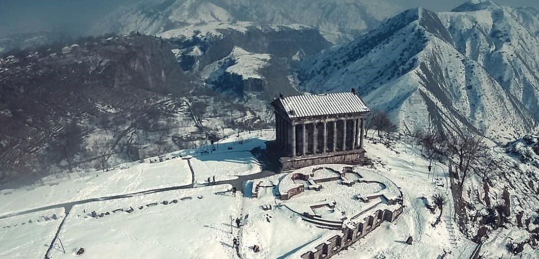 Garni region temple, Armenia