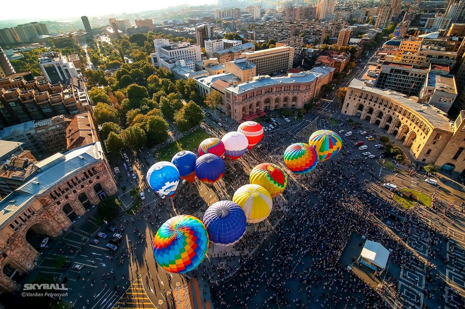 Discover Armenia from the sky - Yerevan